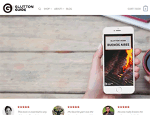 Tablet Screenshot of gluttonguides.com